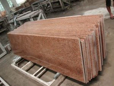 Tian Shan Qizil granit oshxona backsplash orqali