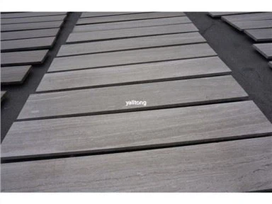 Grey yog'och marmar kafel